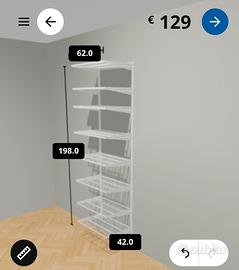 Scaffali Boaxel Ikea