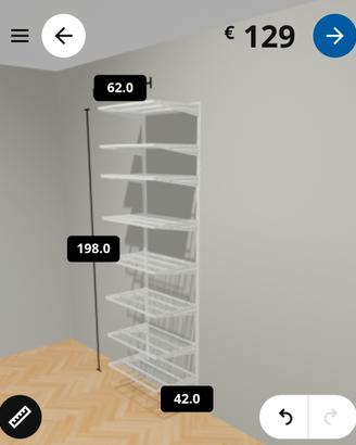 Scaffali Boaxel Ikea