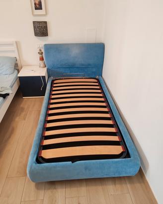 Letto sfoderabile con contenitore