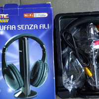 Radio cuffia senza fili 5 in 1- baby control NUOVA