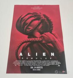 Poster Alien Romulus locandina film 2024 originale