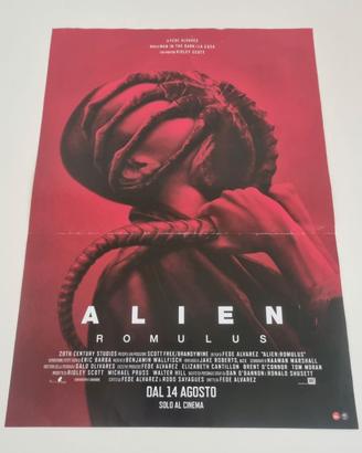 Poster Alien Romulus locandina film 2024 originale