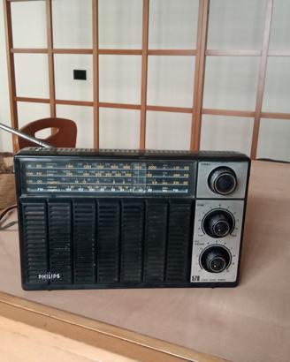 Radio PORTATILE VINTAGE ANNI 70 PHILIPS 