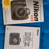 Libretti manuale Nikon d2x in inglese