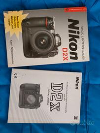 Libretti manuale Nikon d2x in inglese