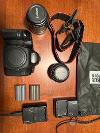 Corredo Canon 5d + 50mm + 80-200mm