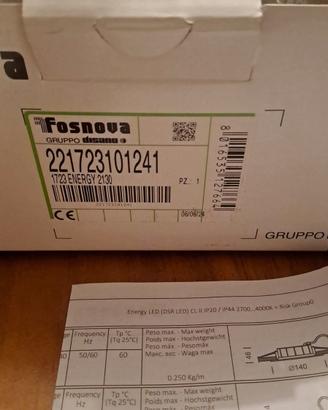 Led incasso Fosnova