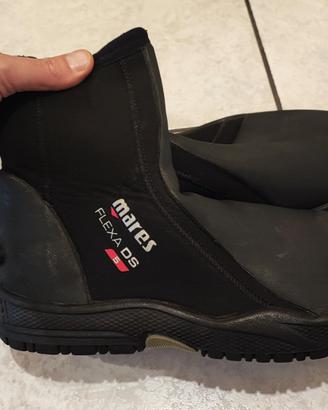 Scarpe sub Mares Flexa Ds 5mm Tg.9