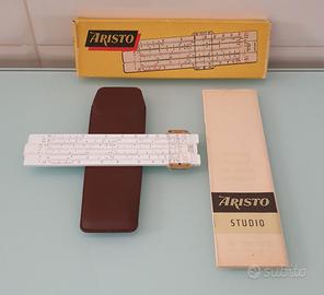 Regolo Calcolatore Aristo Studio Vintage Anni 70