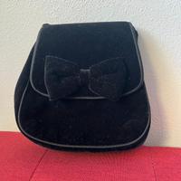 borsina in velluto nero 