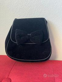 borsina in velluto nero 