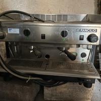 Macchina caffe Rancilio con 2 gruppi e macinino
