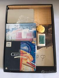 Set da disegno colori vari pastello + accessori