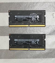 8gb (2x4gb) Ram per Mac Mini 2018 e iMac 2017/2020