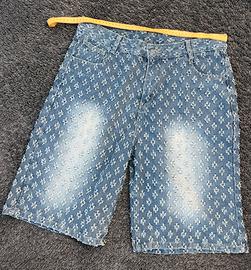 Jorts uomo in denim