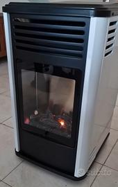 Stufa a gas effetto caminetto