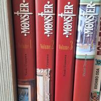 Manga Monster 1-4 di Naoki Urasawa
