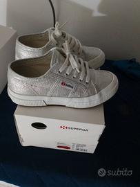 Superga grey silver 29