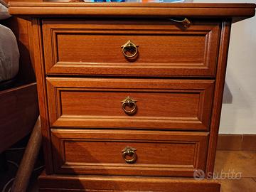 Camera da letto in noce 