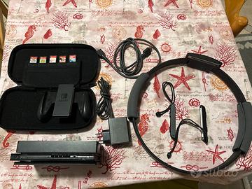 Nintendo switch con giochi (5), Ring fit ecc