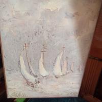 Quadro di Bisotti Luigi 1983 "Oceano"