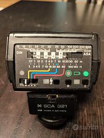 Flash Metz 32CT3 con Sca321 per  Olympus OM4