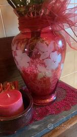 vaso in cristallo 