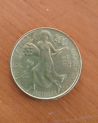 200 lire FAO 1981