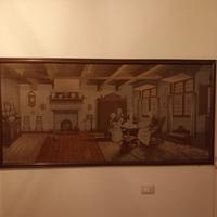 quadro gigante vintage 