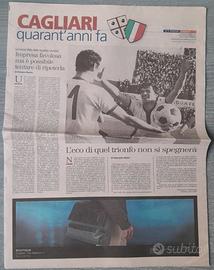 Cagliari Calcio Speciale Scudetto 40 Anni Dopo