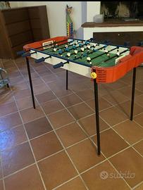 Biliardino Calcio Balilla tavolo Gambe Pieghevoli