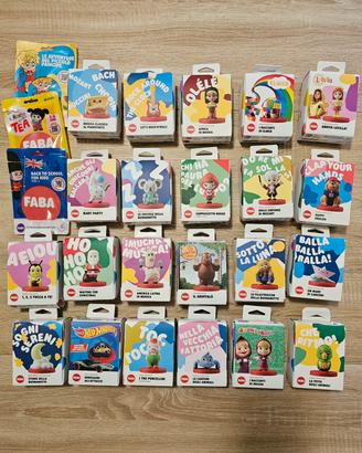 Scatole vuote personaggi faba