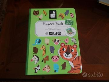 Gioco magneti book  animali Janod