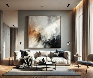 Tele d'arredamento dipinte a mano