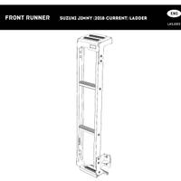 Scaletta Front Runner per Suzuki Jimny gen.4