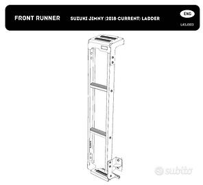 Scaletta Front Runner per Suzuki Jimny gen.4