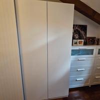 Armadio 2 ante Pax Ikea con scarpiera