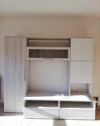 Soggiorno moderno bianco