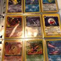 Set rocket Pokèmon  semi completo