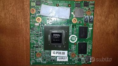 Scheda video nVidia 9600 GT 512MB MXM II NUOVA