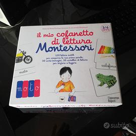 Cofanetto lettura Montessori