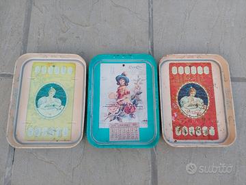 Lotto vassoio Coca Cola 1981 Vintage