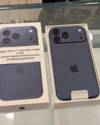 Apple iPhone 17 Pro Max 256GB - SOLO ATTIVATO