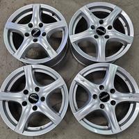 4 cerchi lega mini countryman serie 1 r16 lt4110