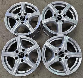 4 cerchi lega mini countryman serie 1 r16 lt4110