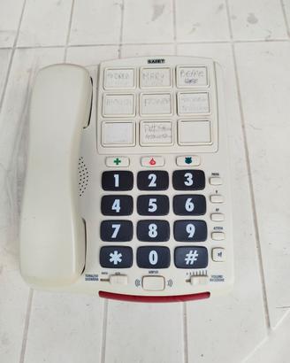Telefono da tavolo ideale per anziani