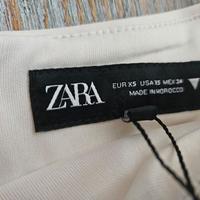 Vestito a tubino beige Zara taglia XS