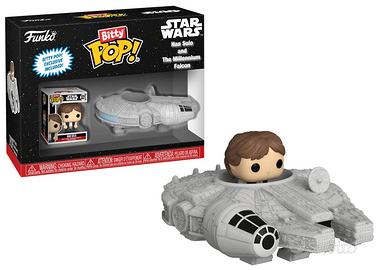 Funko Bitty Pop! Han Solo and Millennium Falcon