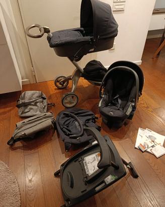 Trio Stokke completo con isofix e accessori