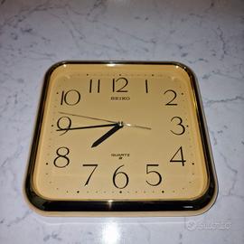 Orologio da parete vintage Seiko Quartz 26x25cm